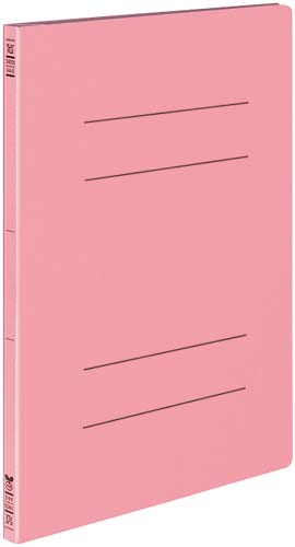 フラットファイル＜オール紙＞　Ａ４縦　桃　１０冊画像