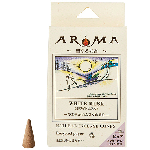 ｱﾛﾏ香 ｺｰﾝﾀｲﾌﾟ ﾎﾜｲﾄﾑｽｸ 1ﾊﾟｯｸ(16粒)画像