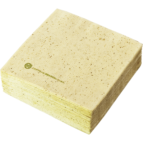 茶殻ﾅﾌﾟｷﾝ 4折 1ﾊﾟｯｸ(100枚)画像