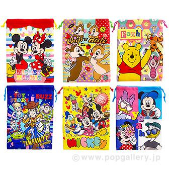 ディズニー大判巾着袋A （12個入）画像