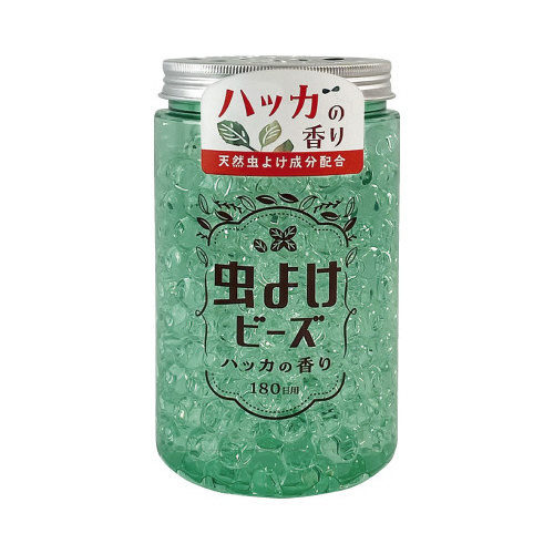 虫よけビーズＩＩ　１８０日用　ハッカの香り　×４画像