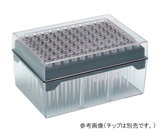 10μL ロングチップ システムラック 滅菌 1箱（96本×10ラック入）画像