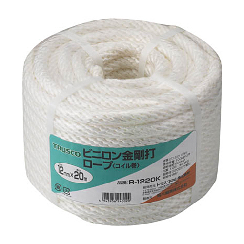 ﾋﾞﾆﾛﾝ金剛打ﾛｰﾌﾟ 12mm×20m ｺｲﾙ巻 1巻画像