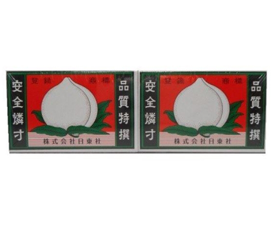 家庭用マッチ並型 桃印 12個入