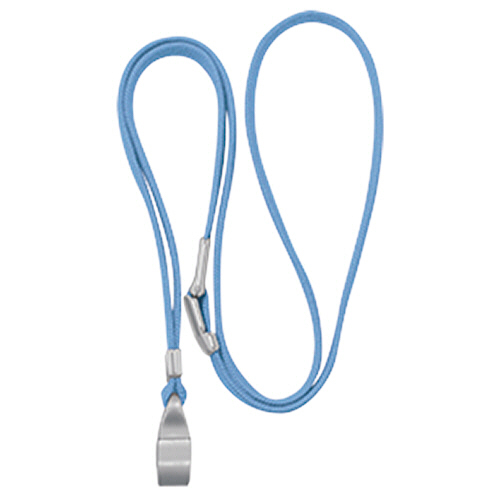 吊下げひも 抗菌ﾀｲﾌﾟ ﾗｲﾄﾌﾞﾙｰ 1ﾊﾟｯｸ(10本)画像