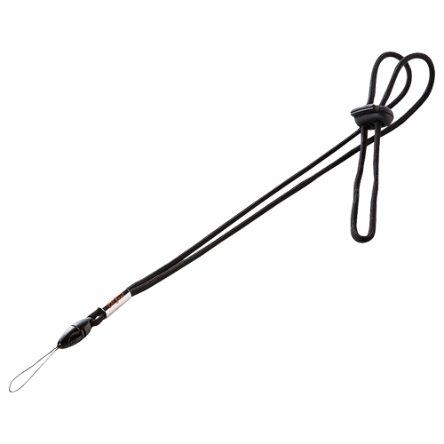 ﾈｯｸｽﾄﾗｯﾌﾟ 細ひも ﾌﾞﾗｯｸ 1本画像