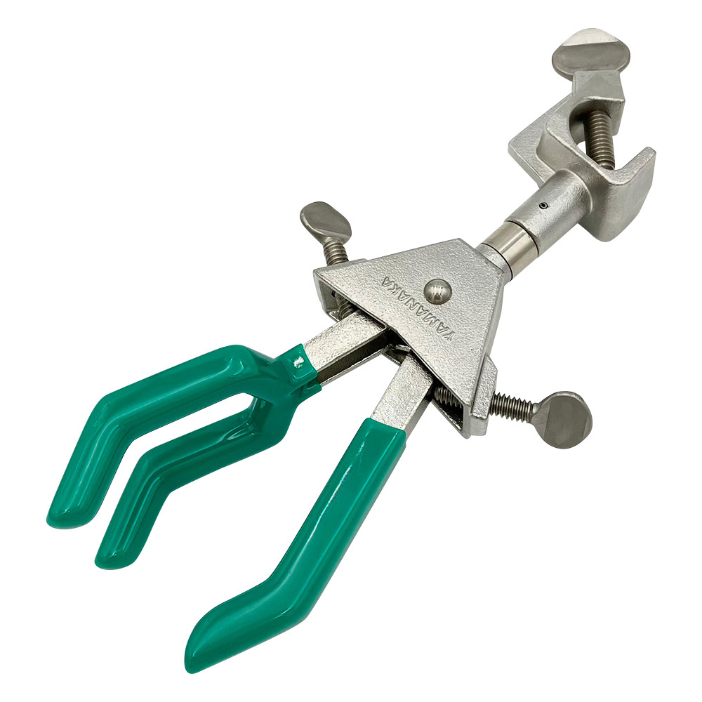 ステンレス両開きクランプ（固定ムッフ付）　中