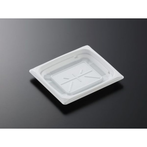 中央化学 軽食容器 CT葵 14-12A W 本体画像