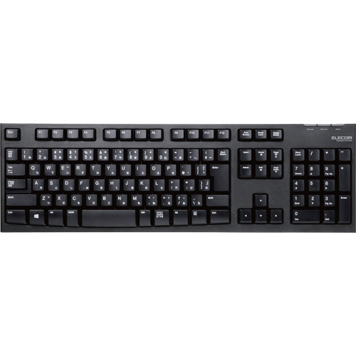 2.4GHzﾜｲﾔﾚｽﾌﾙｷｰﾎﾞｰﾄﾞ 108ｷｰ USB接続 ﾌﾞﾗｯｸ 1台画像