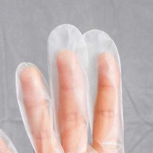 ポリ手袋 介護用手袋ロング透明フリー 30枚 オオサキメディカル [ケース販売]画像