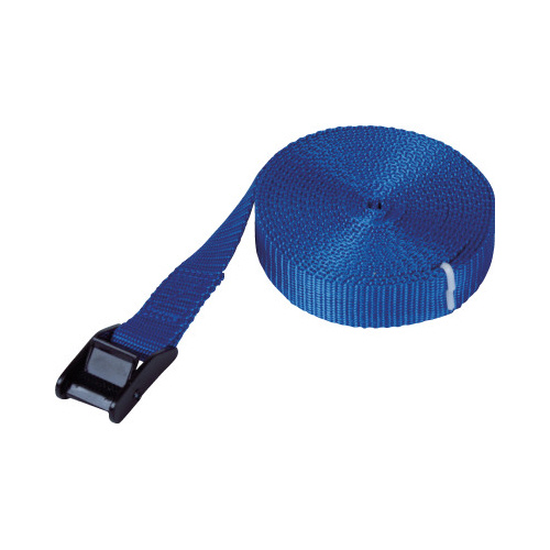 簡易結束ベルト　２５ｍｍ×３ｍ　青画像