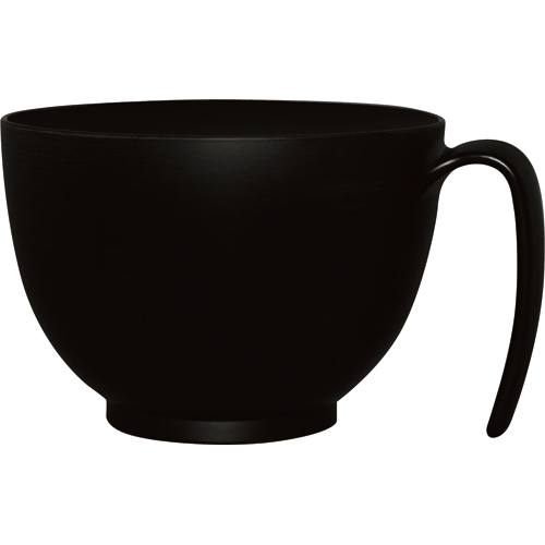 取っ手付きどんぶり 黒 1個画像