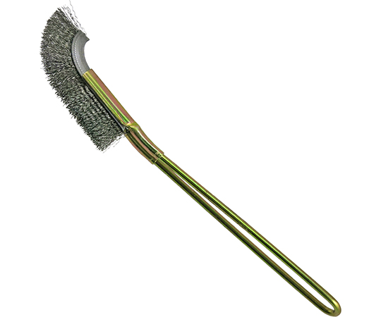 ハンディーブラシ　先曲り　ステンレス画像