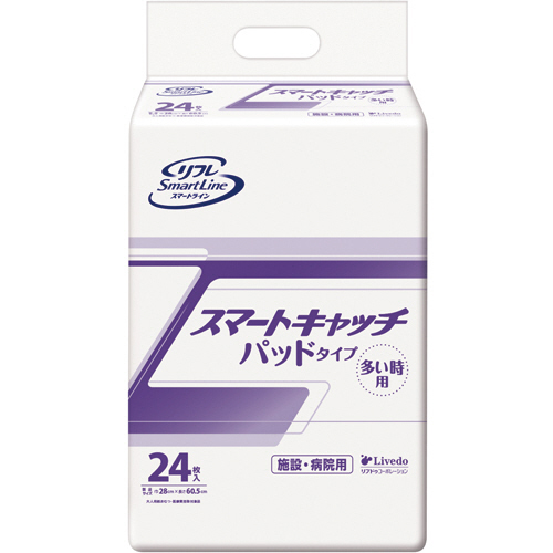 ﾘﾌﾚ ｽﾏｰﾄｷｬｯﾁ ﾊﾟｯﾄﾞﾀｲﾌﾟ 多い時 1ｾｯﾄ(144枚:24枚×6ﾊﾟｯｸ)画像