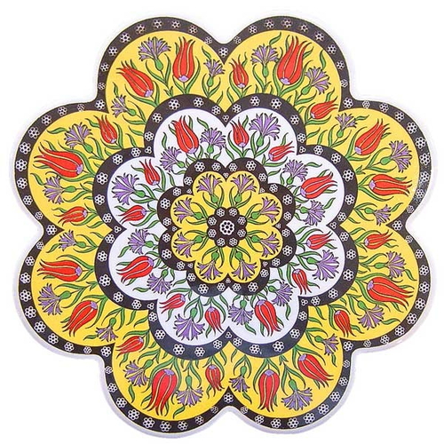鍋敷 IZNIK イズニック トリベット タイル鍋敷 02画像