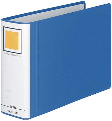 チューブエコツインＲ青Ｂ５横背幅７５ｍｍ１２冊以上画像
