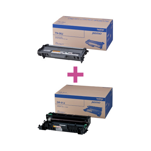 純正トナー　ＴＮ－５６Ｊ＋ＤＲ－５１Ｊ画像
