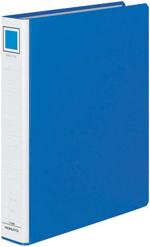 リングファイル貼り表紙　青Ａ４縦背幅５６ｍｍ２０冊画像