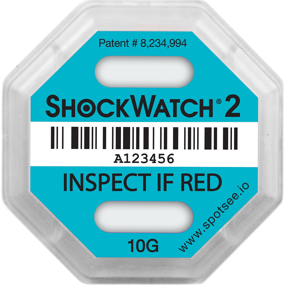 インジケータSHOCKWATCH210G 1箱（2枚入）