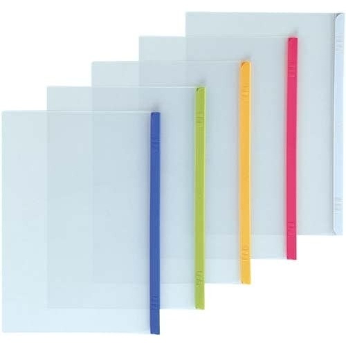 スライドバーファイルＡ４縦２０枚とじ　色込５冊画像