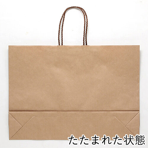 さまざまなシーンで使える！シンプルなクラフト無地の紙袋