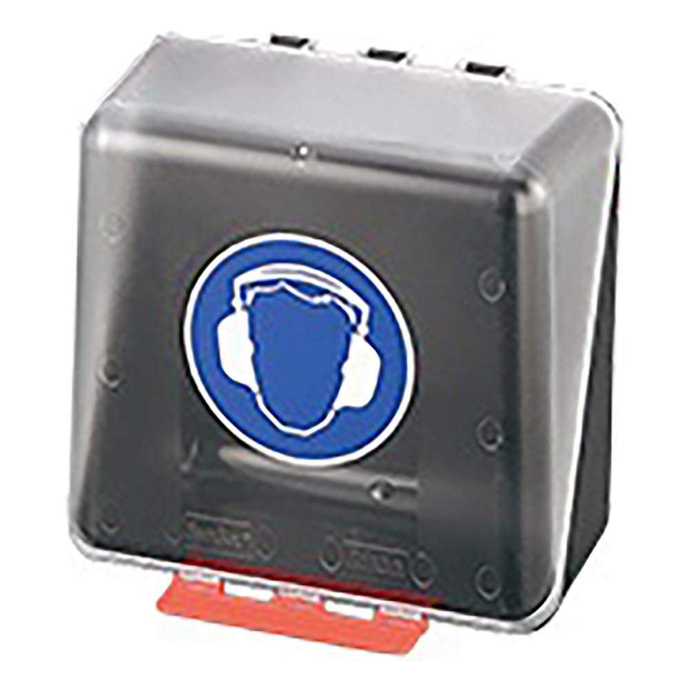 イヤーマフ用安全保護用具保管ケース　クリア画像