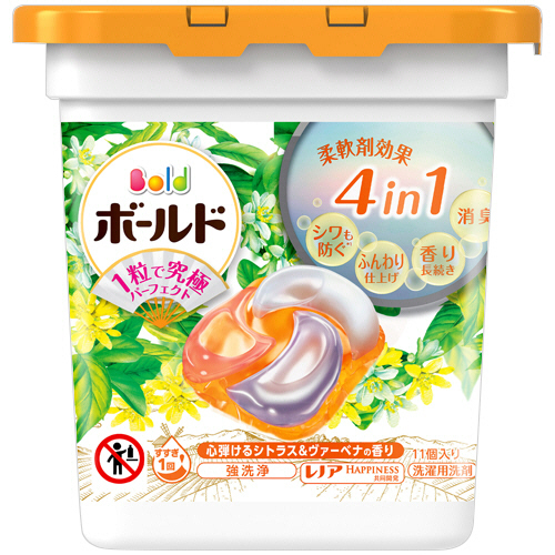 ﾎﾞｰﾙﾄﾞ ｼﾞｪﾙﾎﾞｰﾙ4D 心弾けるｼﾄﾗｽ&ｳﾞｧｰﾍﾞﾅ 本体 1ﾊﾟｯｸ(11個)画像