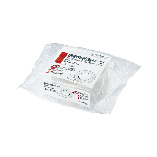 透明布粘着テープ　５０ｍｍ×２５ｍ