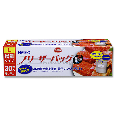 ﾌﾘｰｻﾞｰﾊﾞｯｸﾞ 業務用 L 1ｾｯﾄ(360枚:30枚×12箱)画像