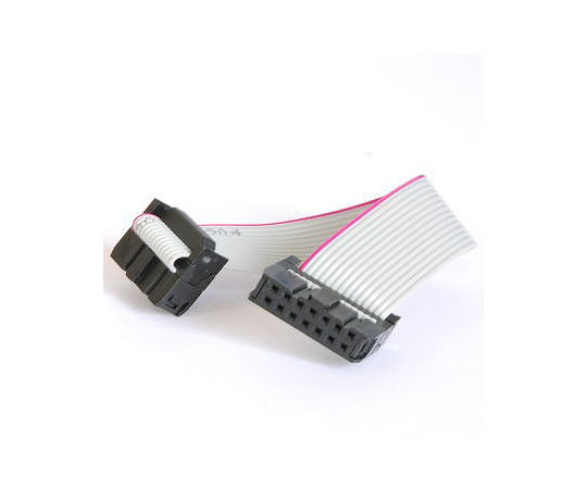 14ピンMILコネクタ付き　フラットケーブル　10cm