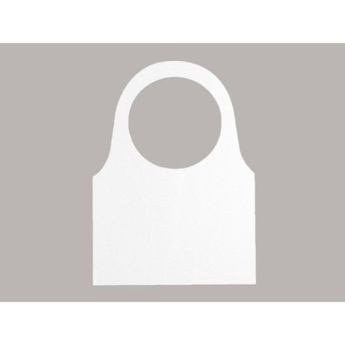 使い捨てエプロン かんたん紙エプロン M 無地(子供用) 大黒工業