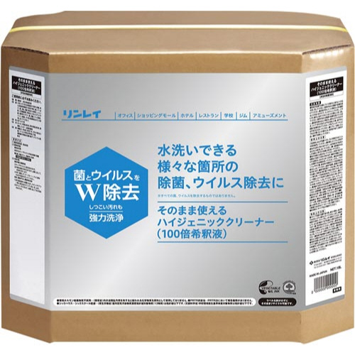 ハイジェニッククリーナー　詰替　１８Ｌ画像