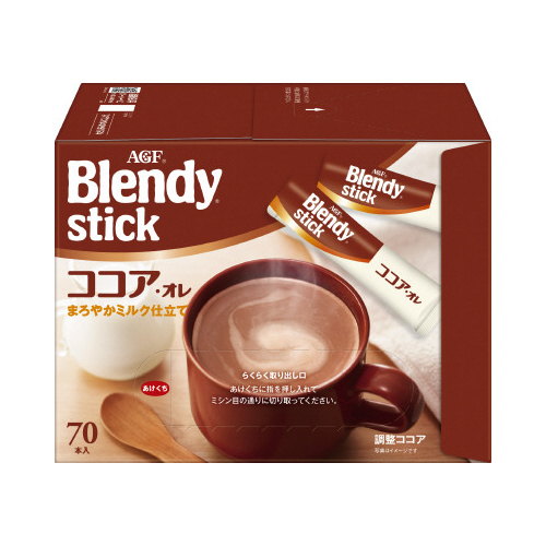 ブレンディスティック　ココアオレ７０本×２