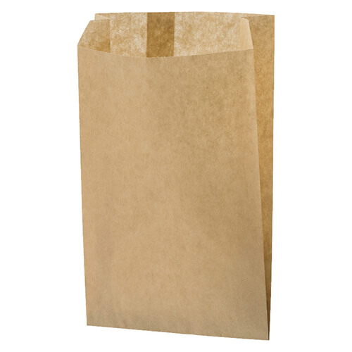 HEIKO 耐油ガゼットパック 大 未晒無地 100枚画像