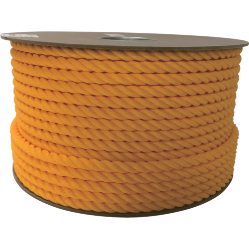 ﾎﾟﾘｴﾁﾚﾝﾛｰﾌﾟﾄﾞﾗﾑ巻 12mm×100m ｲｴﾛｰ 1巻画像