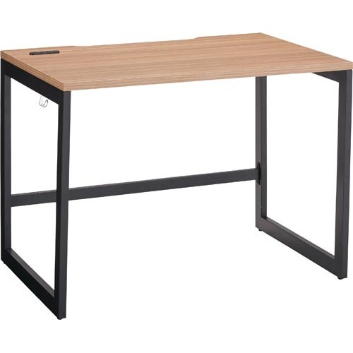 リスムデスクＤ７００Ｗ１０００　黒脚　ウォルナット画像