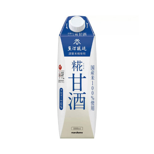 プラス糀　糀甘酒　１０００ｍｌ　６本