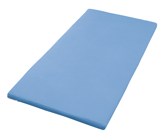 洗えるムレない体圧分散マットレス（リバーシブル）　ブルー画像