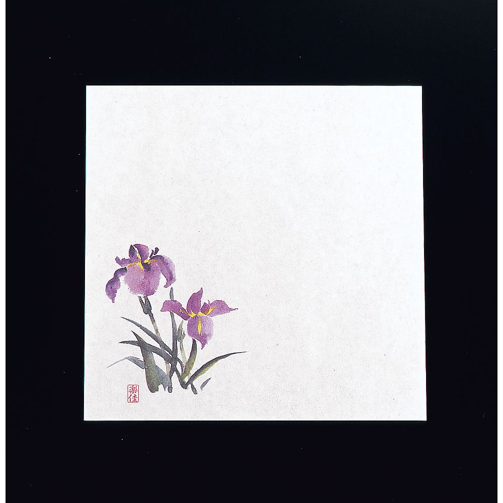 耐油懐敷18角(100枚入) あやめ M30-223画像