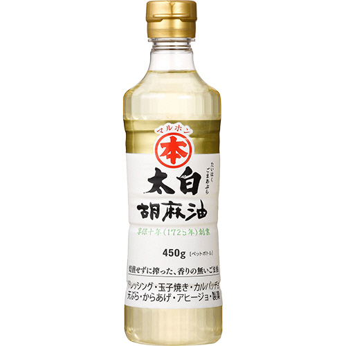 ﾏﾙﾎﾝ 太白胡麻油 450g 1本画像