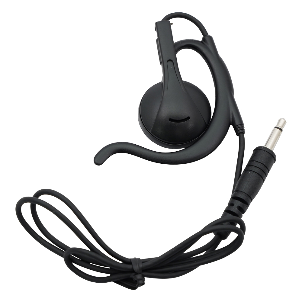 特定小電力トランシーバー ラペルトーク イヤホン（耳かけ型・ストレートケーブル）画像