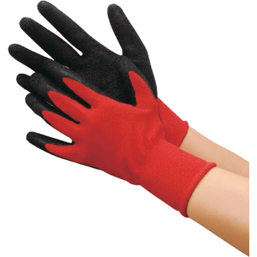 天然ｺﾞﾑ背抜き手袋 Lｻｲｽﾞ 1ﾊﾟｯｸ(10双)画像