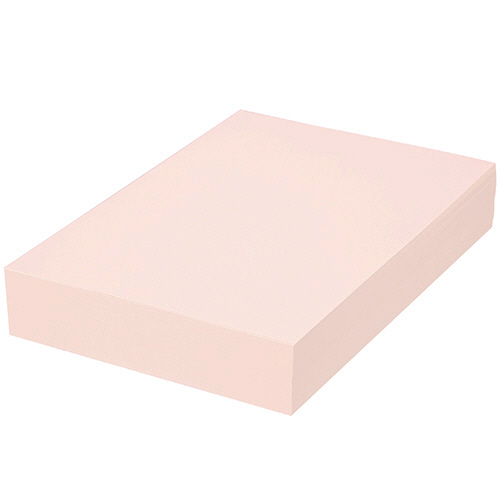 αｴｺｶﾗｰﾍﾟｰﾊﾟｰII A4 ﾌﾚｯｼｭﾋﾟﾝｸ 1冊(500枚)