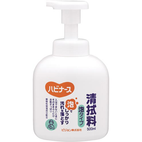 ハビナース清拭料　泡タイプ　５００ｍｌ画像