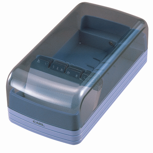 名刺整理器 600名収容 ﾌﾞﾙｰ 1個画像