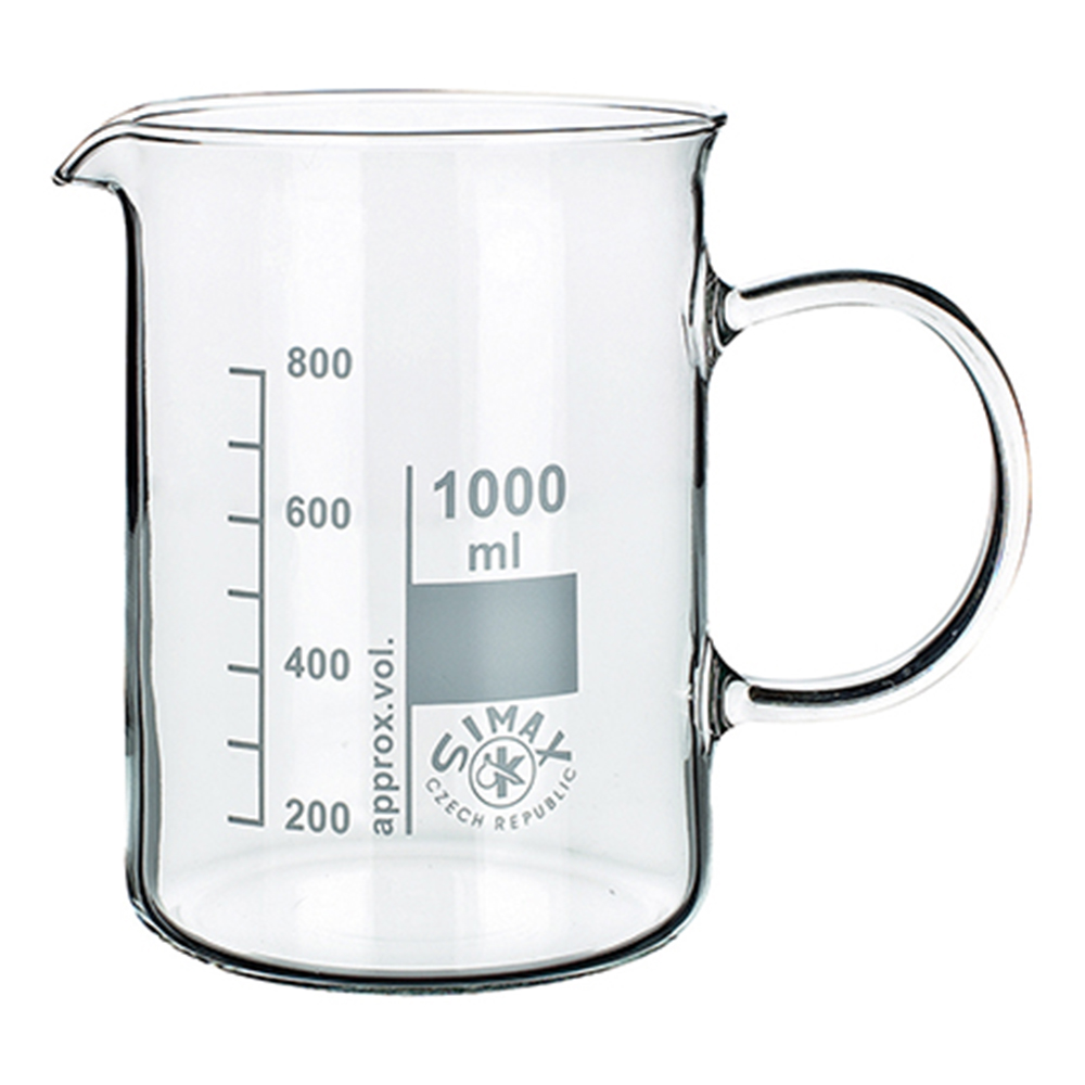 ガラス手付ビーカー　1000mL画像