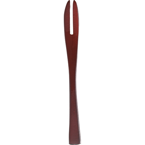 木製菓子ﾌｫｰｸ 茶色 1ﾊﾟｯｸ(5本)画像