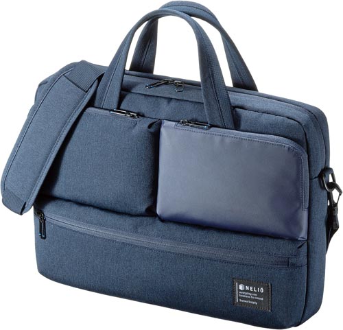 カジュアルＰＣバッグ　ネイビー