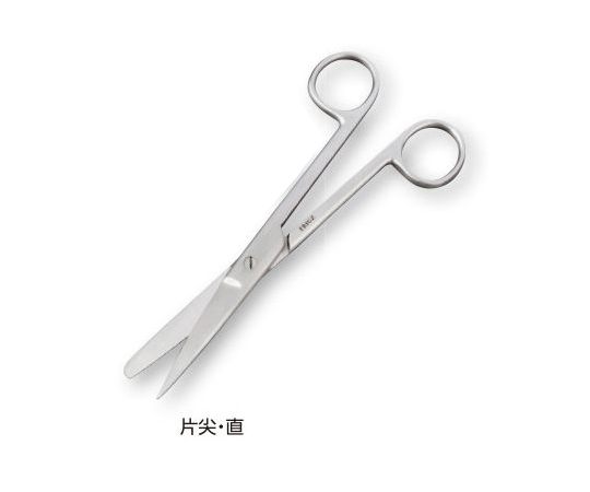 外科剪刀　片尖・直　180mm画像
