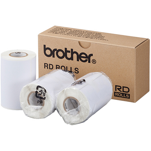 RDﾛｰﾙ ﾌﾟﾚｶｯﾄ紙ﾗﾍﾞﾙ(PDﾗﾍﾞﾙC) ﾗﾍﾞﾙｻｲｽﾞ80×115mm 92枚/ﾛｰﾙ 1箱(3ﾛｰﾙ)画像